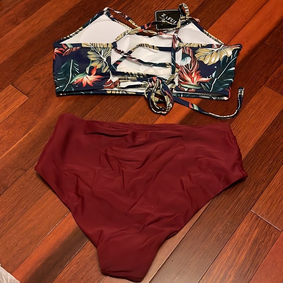 Zaful Tropical Bikinis set - Picture 4 of 8